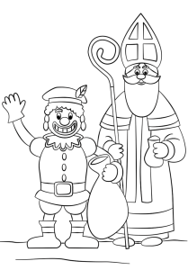 Tô Màu Ngày Thánh Saint Nicholas