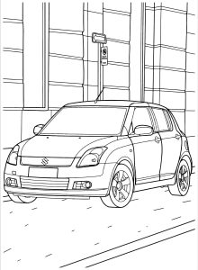 Tô Màu Xe Suzuki