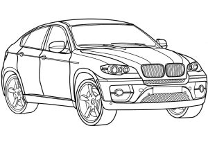 Tô Màu Xe Ô Tô BMW