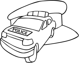 Tô Màu Xe Cảnh Sát