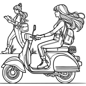 Tô Màu Xe Gắn Máy