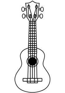 Tô Màu Đàn Ukulele