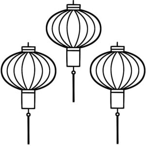 Tô Màu Đèn Lồng