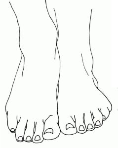 Tô Màu Bàn Chân