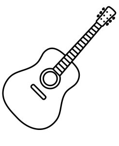 Tô Màu Đàn Guitar