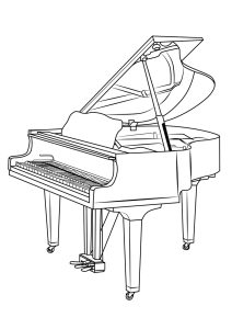 Tô Màu Nhạc Cụ