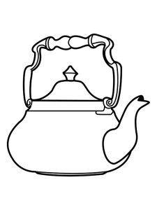 Tô Màu Ấm Đun Nước